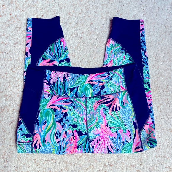 Lilly Pulitzer Pants - Lilly Pulitzer Size XXL Weekender Leggings Luxletic Bringing Mermaid Back